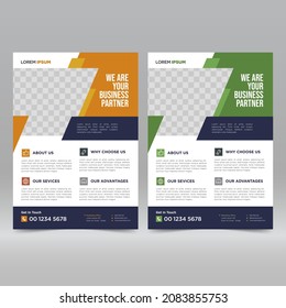 Corporate Poster, Flyer Design Template	