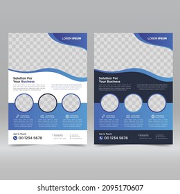 Corporate Poster, Flyer Design Template	