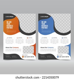 Corporate Poster, Flyer Design Template