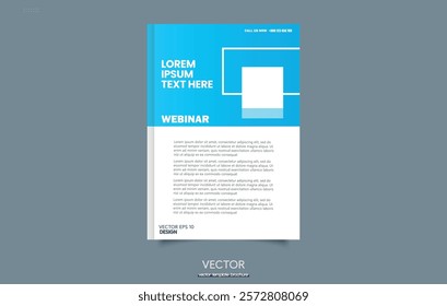 Corporate Poster Template Vector Images. Book cover Flyer brochure cover design template for business