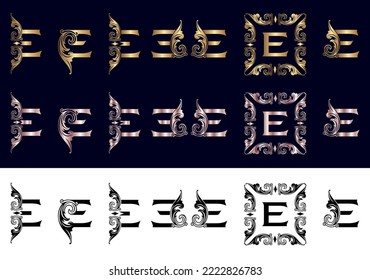 CARTA DE LOGOTIPO DE PREMIO EMPRESARIAL E