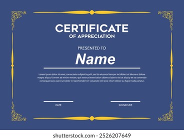 corporate printable certificate design. certificate design certificate templates, certificate layout for print .