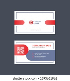 Corporate Professional Business Card Design | Visiting Card | Personal Contact Card Design