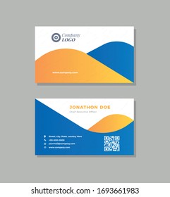 Corporate Professional Business Card Design | Visiting Card | Personal Contact Card Design