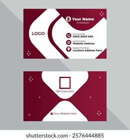 Corporate and Professional Business Card Design, business card template, business, card, design, template, modern, creative, visiting card, corporate, professional