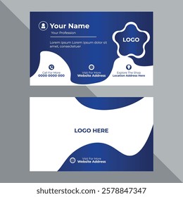 Corporate And Professional Business Card Design, business card, professional business card, corporate, visiting, card, design, template, modern, creative, vector