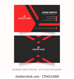 Corporate Professional Business Card Template 