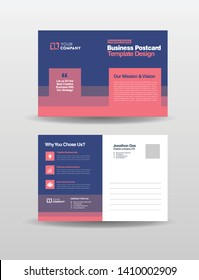 Corporate Professional Business Postcard Design, Event Card Design, Direct Mail EDDM Template, Invitation Design