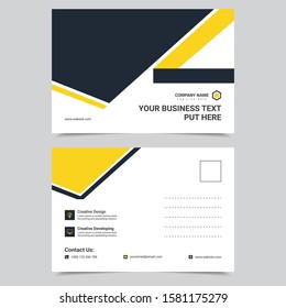 
Corporate and Professional Business Postcard Design Template