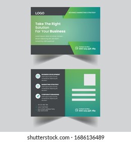 Corporate Professional Business Postcard Design Template