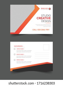 Corporate Professional Business Postcard Design, Event Card Design, Direct Mail EDDM Template, Invitation Card Design