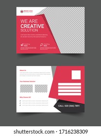 Corporate Professional Business Postcard Design, Event Card Design, Direct Mail EDDM Template, Invitation Card Design