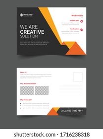 Corporate Professional Business Postcard Design, Event Card Design, Direct Mail EDDM Template, Invitation Card Design