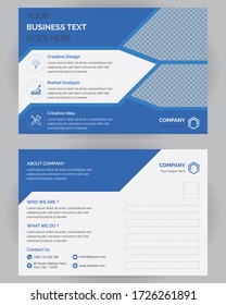 Corporate Professional Business Postcard Design, Event Card Design, Invitation Card Design,Vector Brochure, Flyer, Magazine Cover & Poster Design.