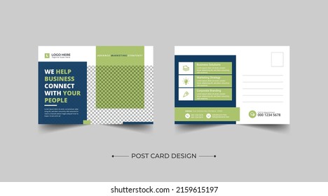 Corporate Professional Business Postcard Design, Corporate postcard template design. Event Card Design, Direct Mail EDDM Template, Invitation Design, Print Ready Corporate Professional Business Post