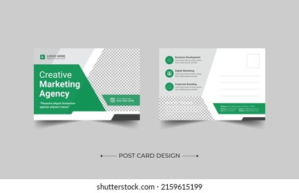 Corporate Professional Business Postcard Design, Corporate postcard template design. Event Card Design, Direct Mail EDDM Template, Invitation Design, Print Ready Corporate Professional Business Post