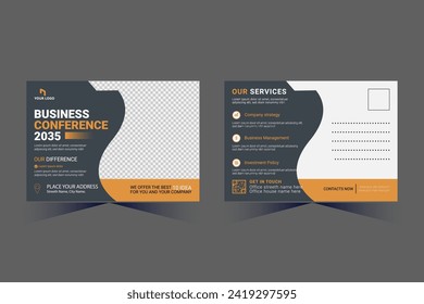 Corporate Professional Business Postcard Design template