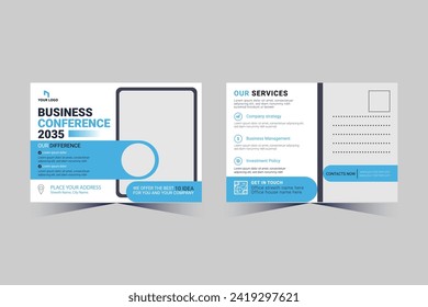 Corporate Professional Business Postcard Design template
