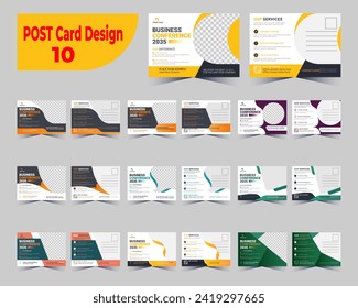 Corporate Professional Business Postcard Design template