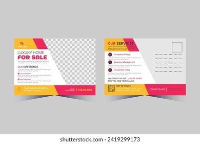 Corporate Professional Business Postcard Design template