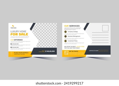 Corporate Professional Business Postcard Design template