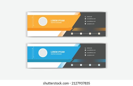 Corporate Professional Creative and Modern Email Signature Design