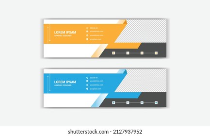 Corporate Professional Creative and Modern Email Signature Design