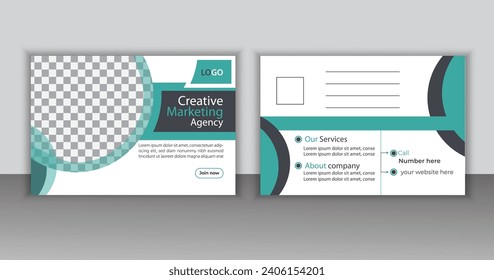Corporate Professional EDDM postcard design. amazing and modern postcard design.