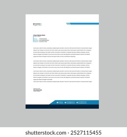 Corporate and Professional Letterhead Design Design 