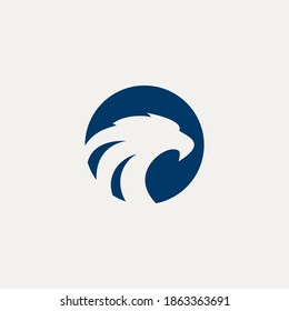 corporate professional simple eagle silhouette