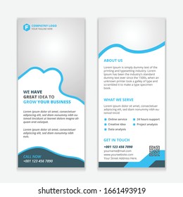 Corporate Rack Card And Dl Flyer Design. 