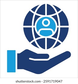 Corporate Responsibility Icon Element For Design