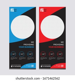 corporate roll up banner design
