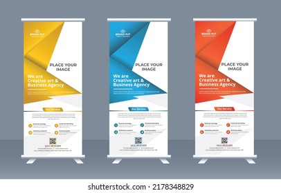 diseño de banner de resumen corporativo