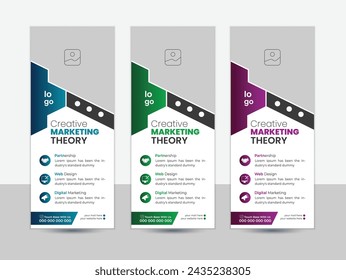 Diseño De Banner Corporativo, Diseño De Banner, Vertical