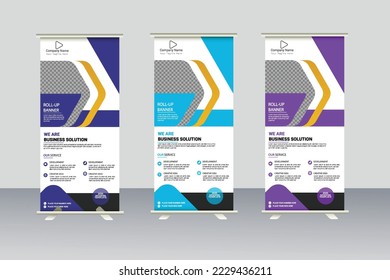 Plantilla de diseño de banners de ampliación corporativa