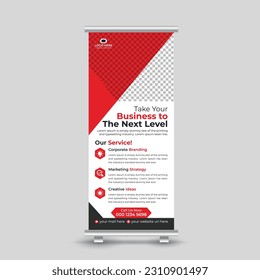 Corporate Roll Up Banner Design Template