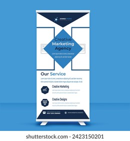 Corporate Roll up Banner Design Template