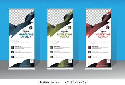 Corporate Roll Up Banner Design Template