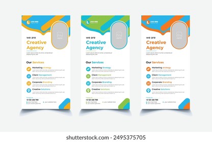 Corporate Roll up Banner  Design Template