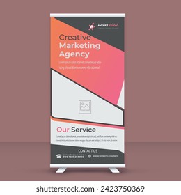 Corporate Roll Up Banner  Design for Your Business