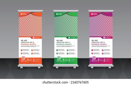 Plantilla de banner de resumen corporativo