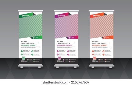 Corporate Roll Up Banner Template