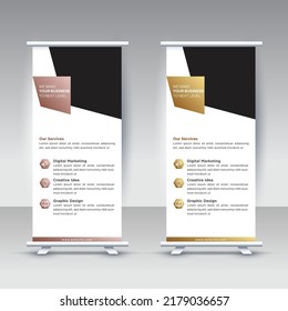 Plantilla de banner de resumen corporativo