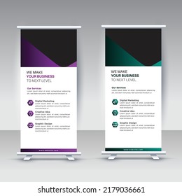 Plantilla de banner de resumen corporativo