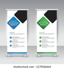 Plantilla de banner de resumen corporativo