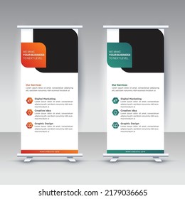 Plantilla de banner de resumen corporativo