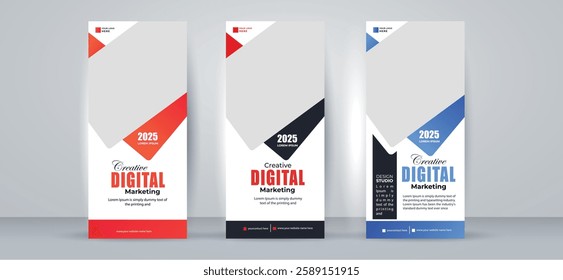 Corporate roll up banner template