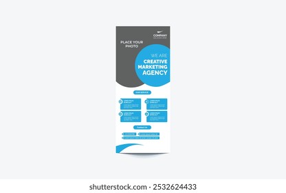 Corporate Roll up Bennar and Vector Design