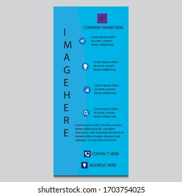 UNTERNEHMENSROLLE MIT BLUTGRÖSSE